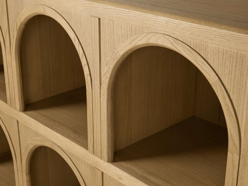 Hattira Arched Storage Cabinet 60"