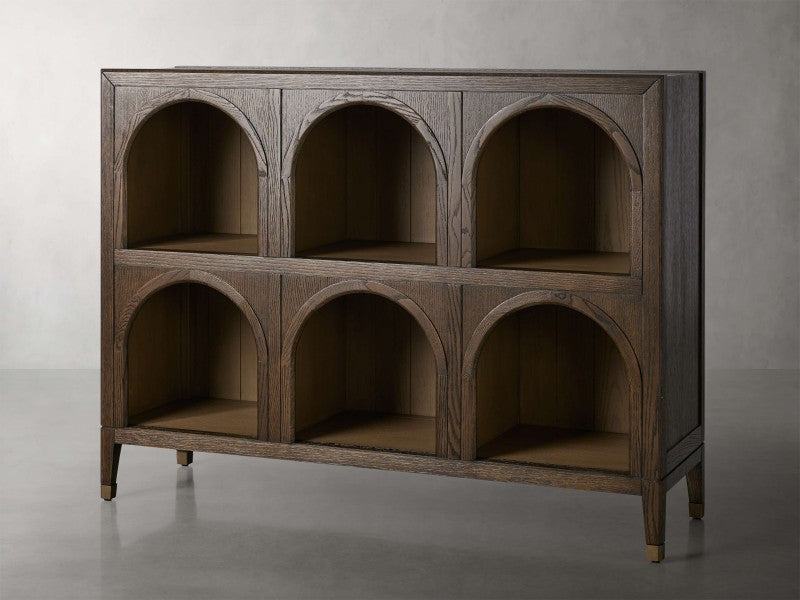 Hattira Arched Storage Cabinet 60"