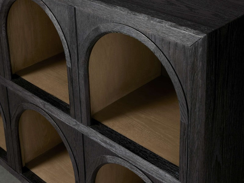 Hattira Arched Storage Cabinet 60"