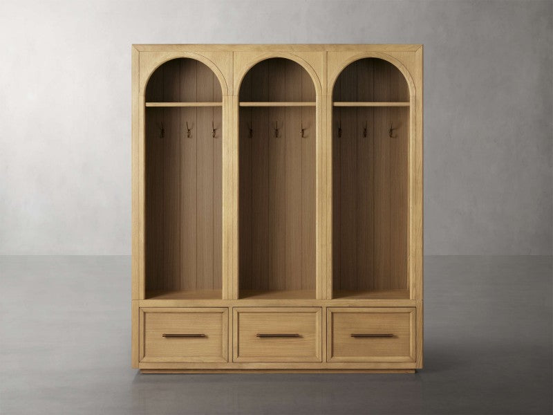 Hattira Triple Entryway Cabinet 70”