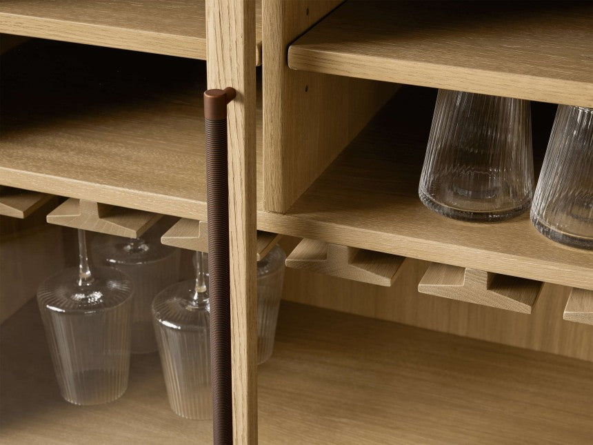 Hattira Low Bar Cabinet 36"W
