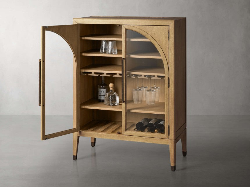 Hattira Low Bar Cabinet 36"W