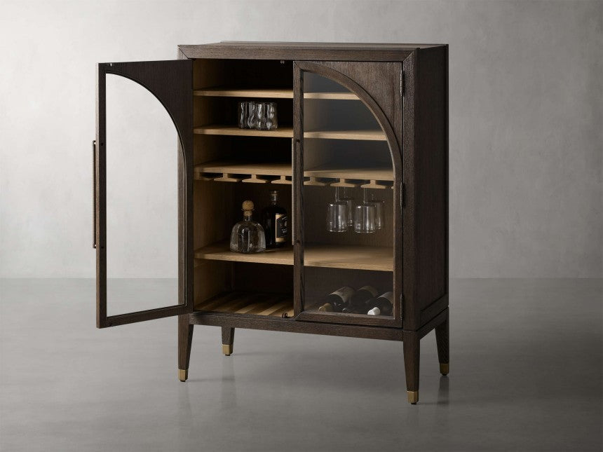 Hattira Low Bar Cabinet 36"W