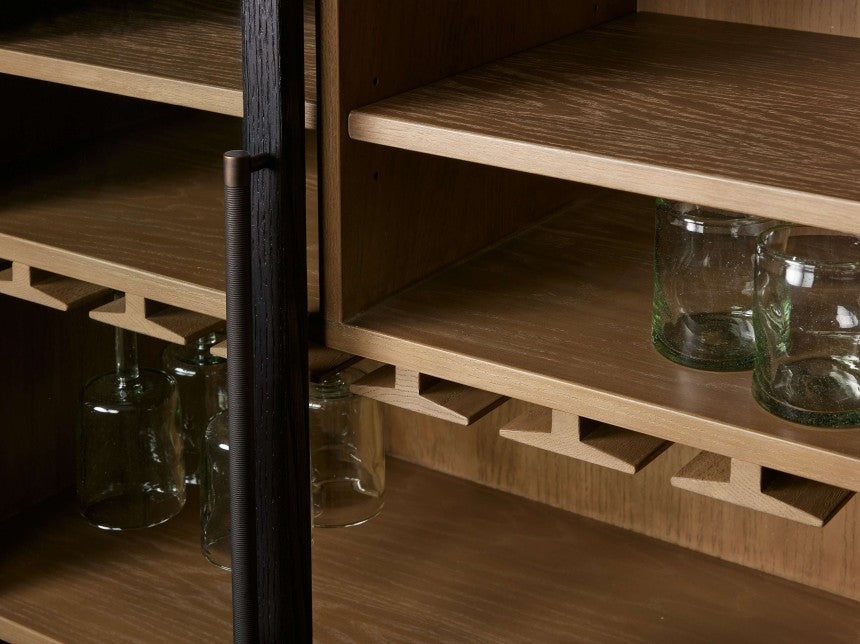 Hattira Low Bar Cabinet 36"W