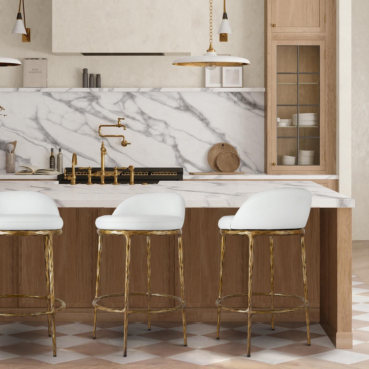 Thalderus Bar Counter Stool