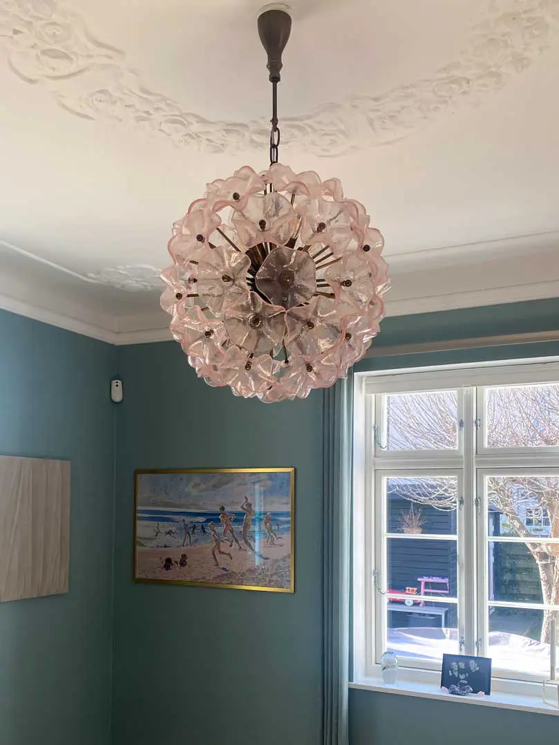 Poplina Pink Chandelier 