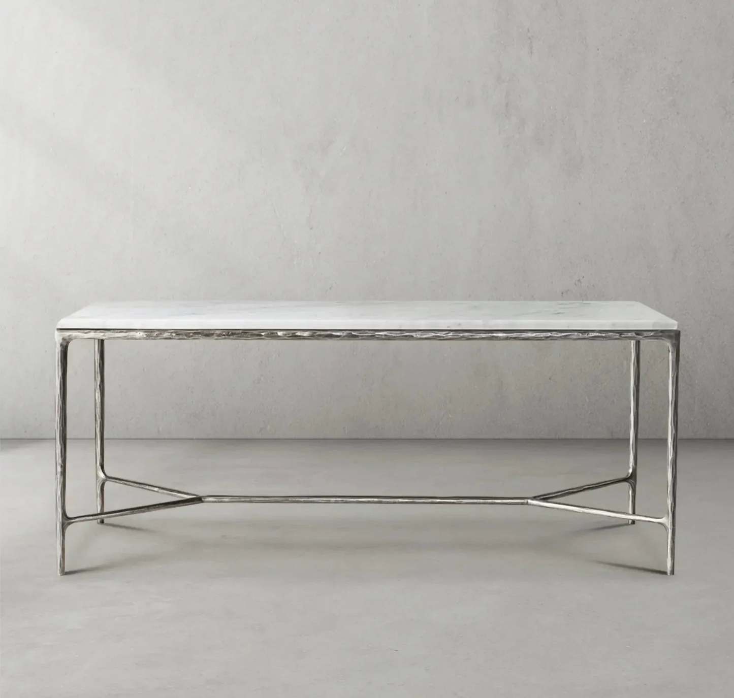 Thalderus Rectangle Marble Desk