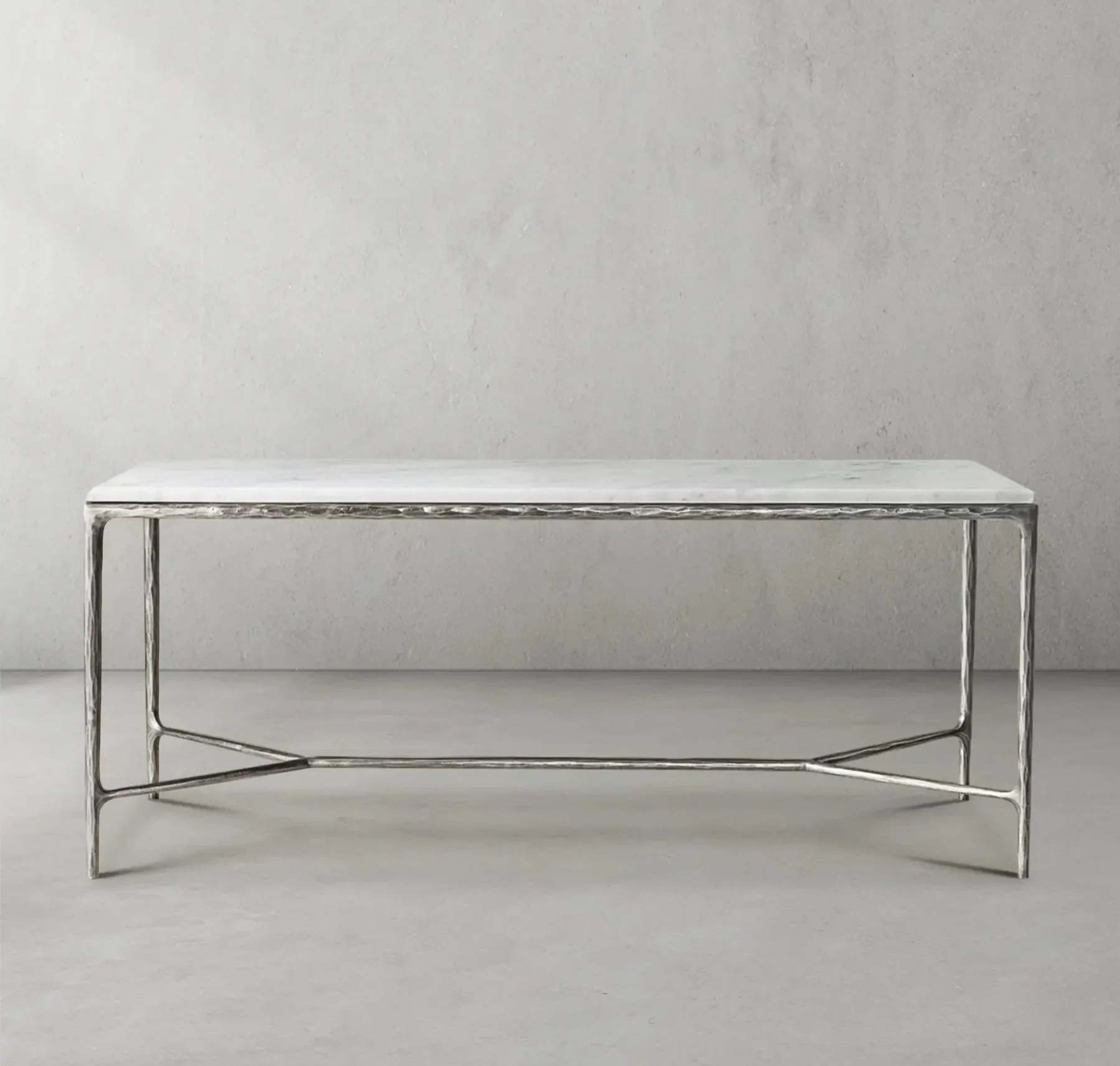 Thalderus Rectangle Marble Desk