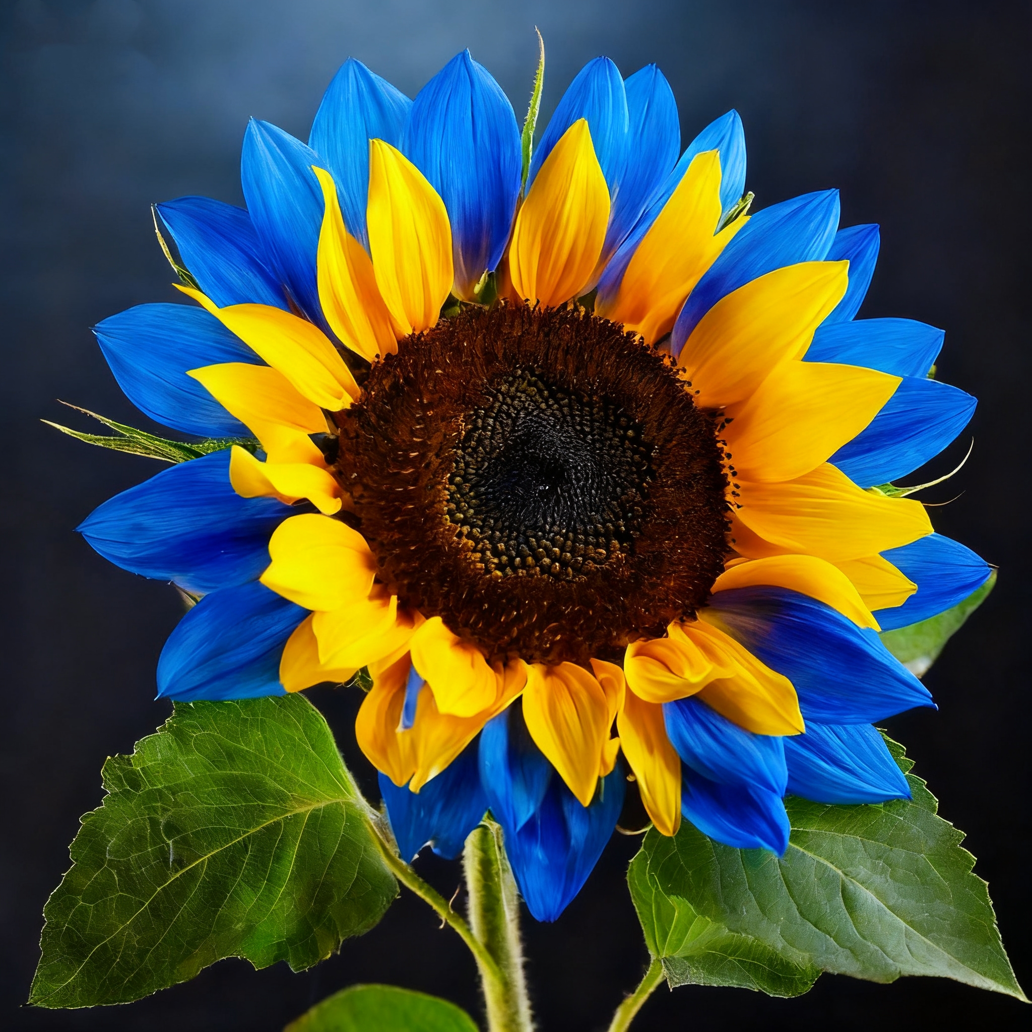 🌌🔥 Midnight Blaze Sunflower Seeds– The Rarest Sunflower You’ll Ever Grow! 🌻