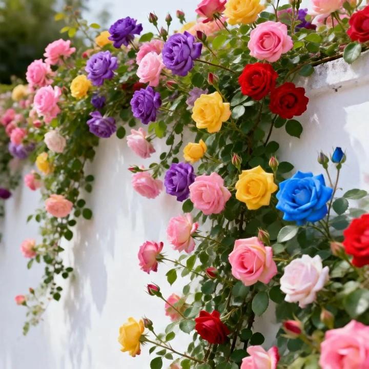 🌹 Mixed Color Climbing Rose Seeds - Create a Spectacular Vertical Garden 🌟