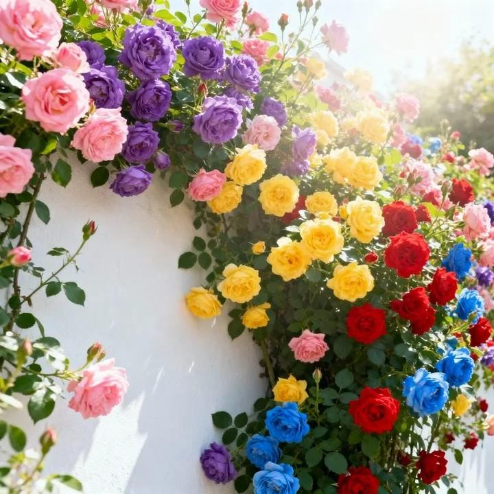 🌹 Mixed Color Climbing Rose Seeds - Create a Spectacular Vertical Garden 🌟