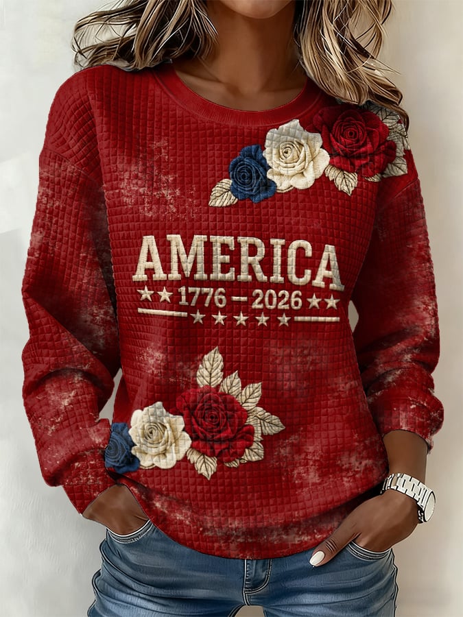 Women's Vintage America 250th Anniversary Print T-Shirt