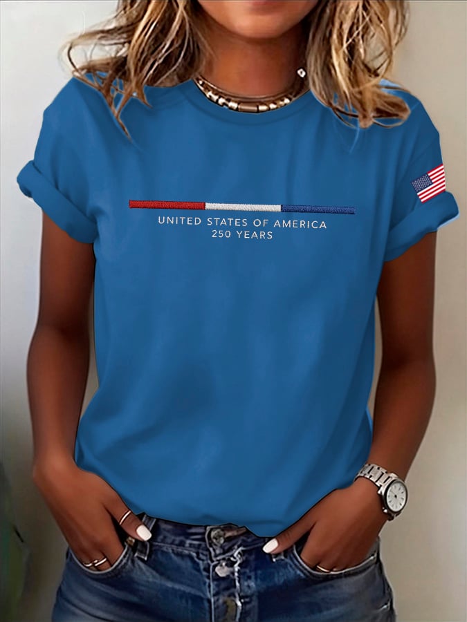 Women's America 250th Anniversary  T-shirt