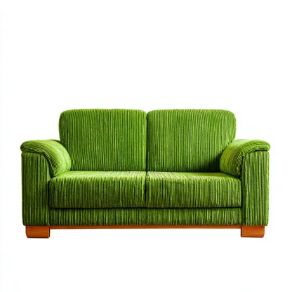 Canapé droit-tissu-200x88x90 cm-vert-design contemporain-Nestupbase
