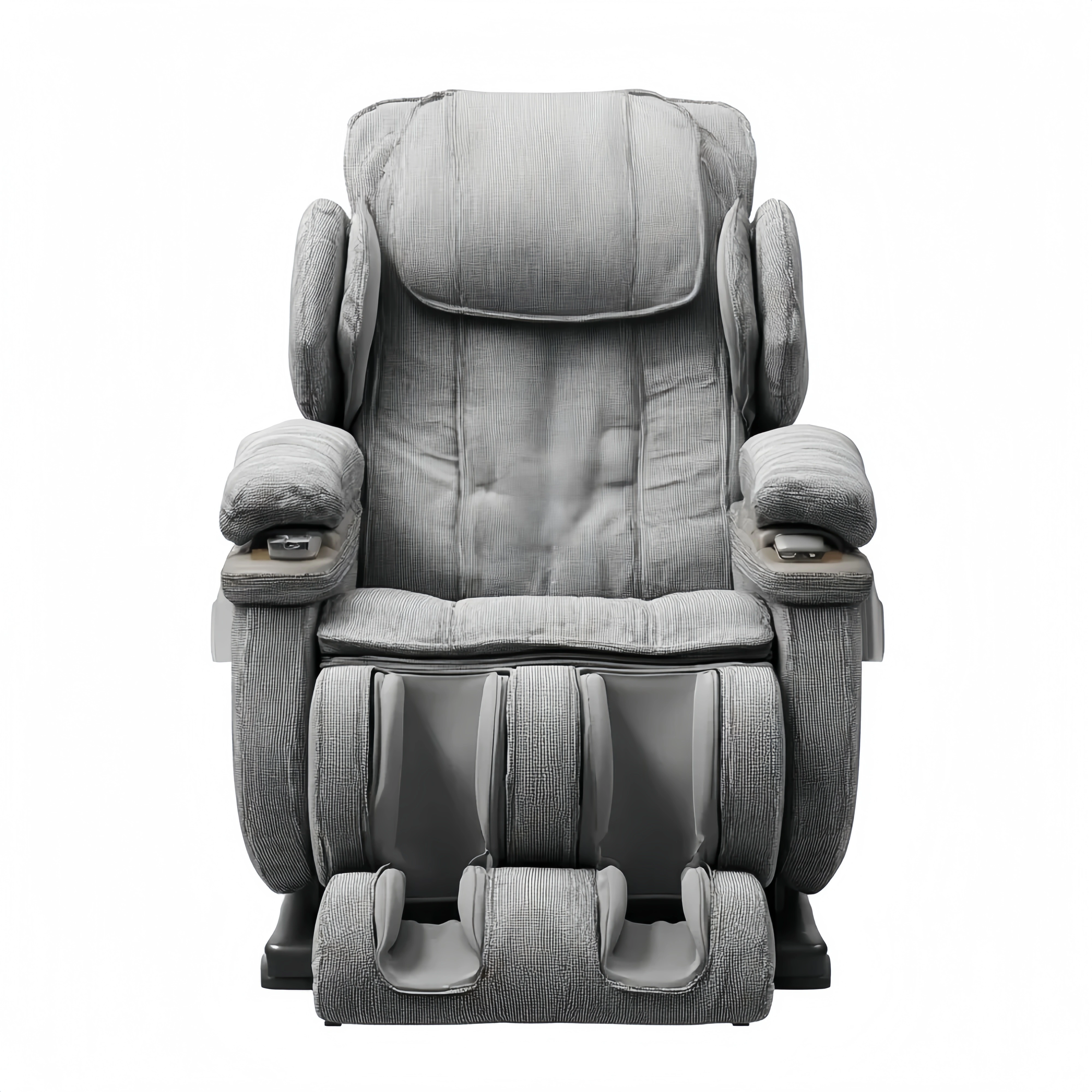 Verstellbarer Massagesessel 90x120x110 cm – Hellgrau