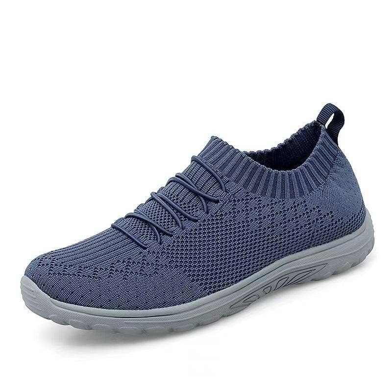 Women Versatile Slip-on Walking Shoes Elastic Mesh Leisure