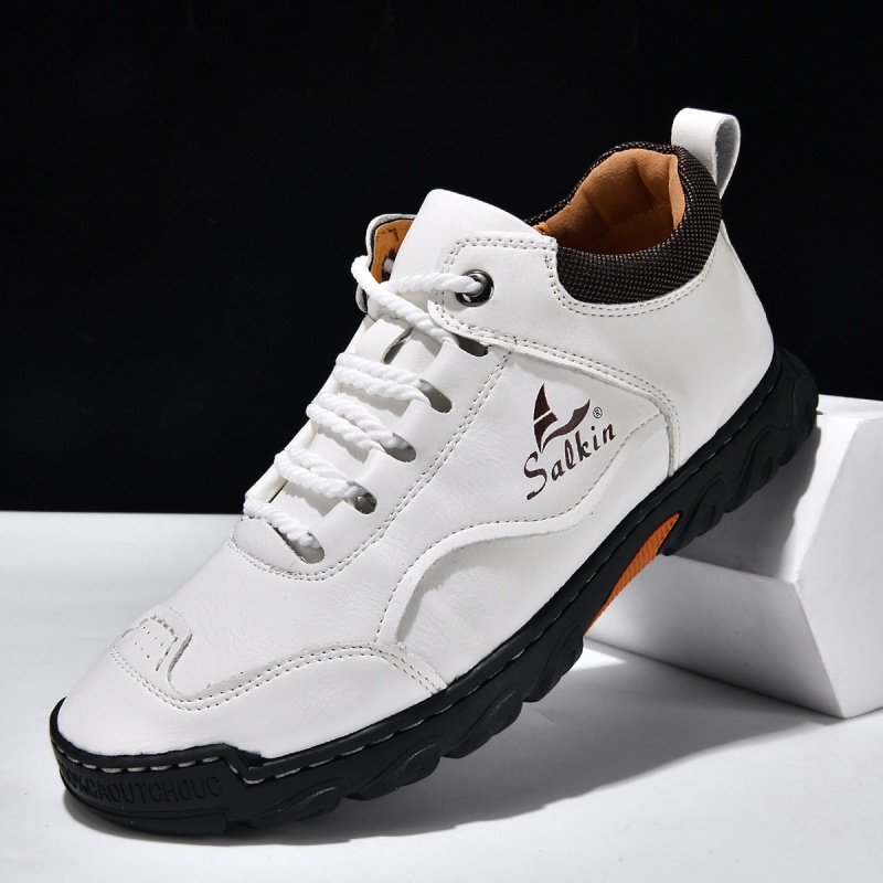 ✅ASTM-zertifizierte Premium-Lederschuhe für Herren – Weite Zehenpartie, Fußgewölbeunterstützung, wasserdicht und rutschfest