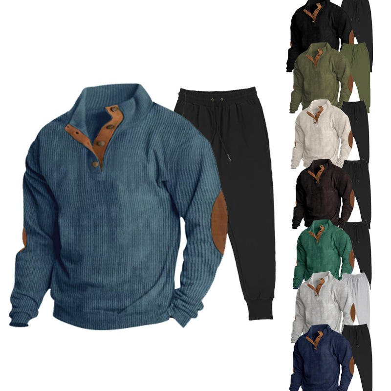 Men's Cashmere Outdoor Casual Set