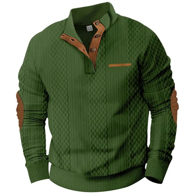 Men's Long Sleeve Cashmere Sweatshirt
