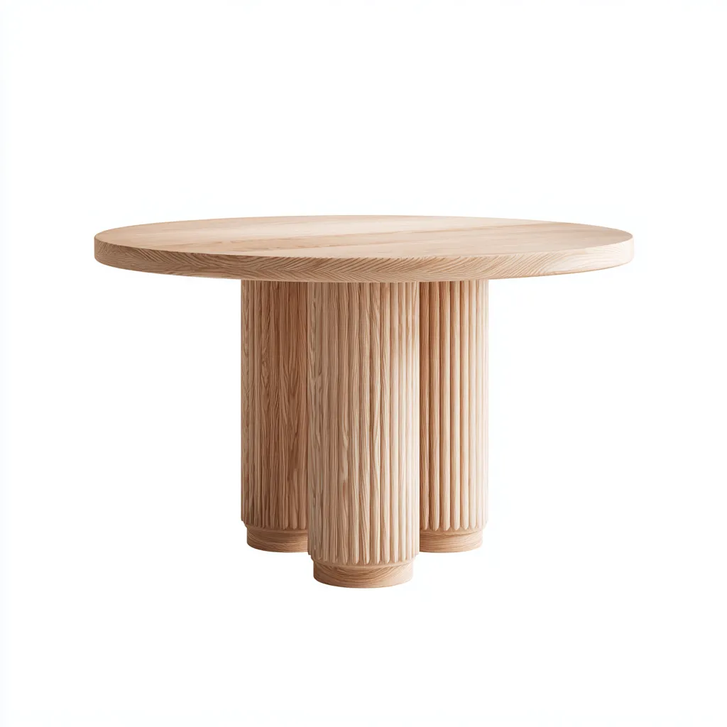 Table À Manger En Bois 135x135x75 Cm-Bois-Design Contemporain-Pour Salle À Manger-Havengetnest