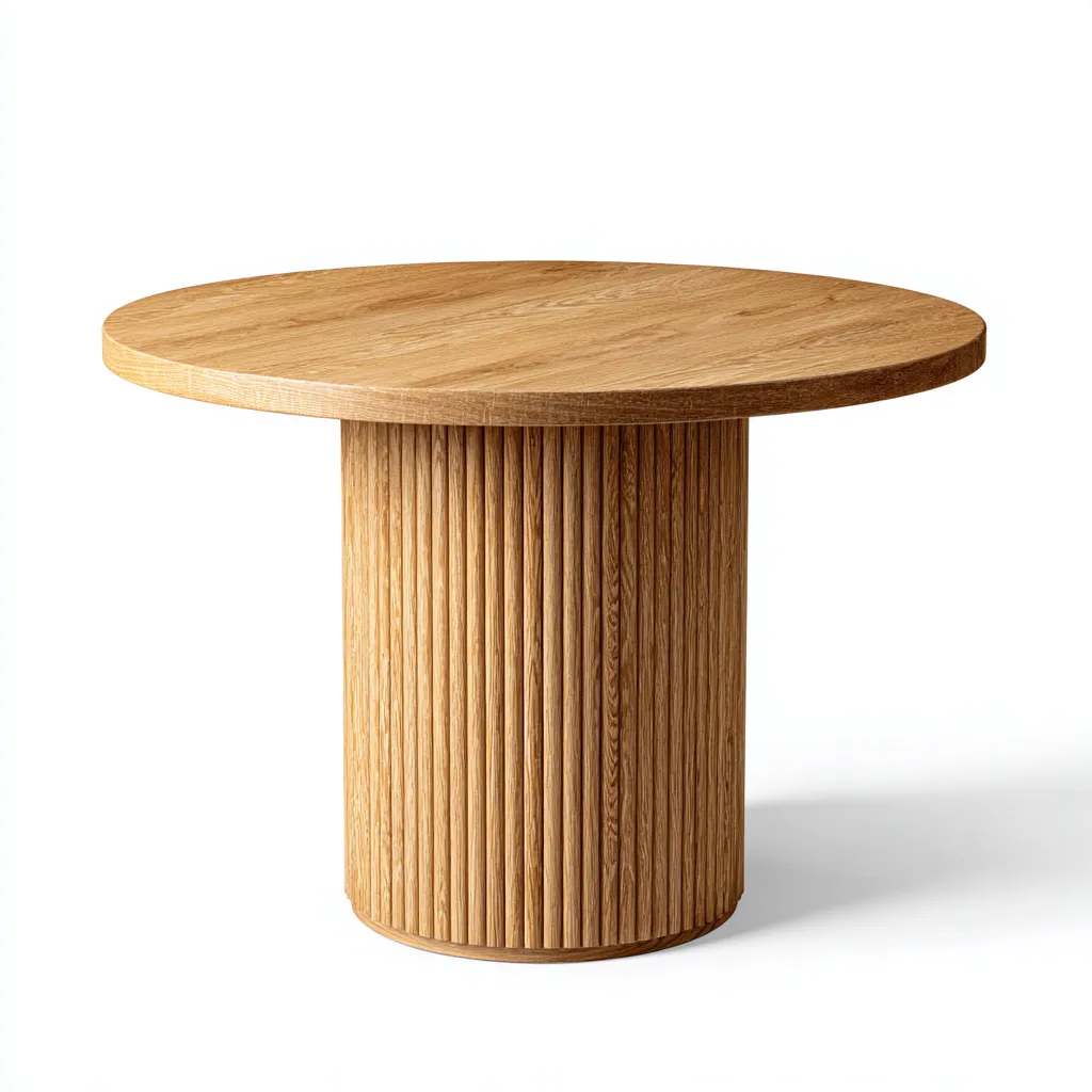Table À Manger En Bois 120x120x75 Cm-Bois-Design Moderne-Pour Salle À Manger-Havengetnest
