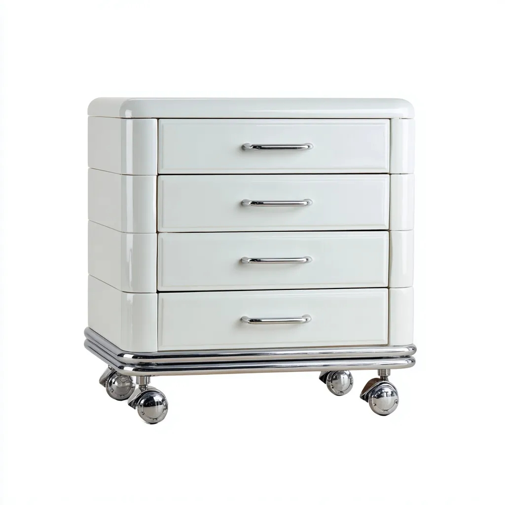 Armoire De Bureau En Métal 60x45x70 Cm-Blanc-Design Moderne-Pour Bureau-Havengetnest