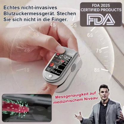 📊 4-in-1 Vitalwerte-Monitor: Schmerzfreie Kontrolle für zu Hause! 🩸