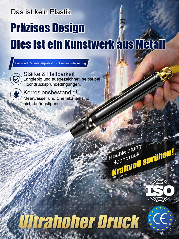 🚗 2-in-1 Hochdruck-Reinigungspistole: Auto- & Terrassenreiniger! 🌊