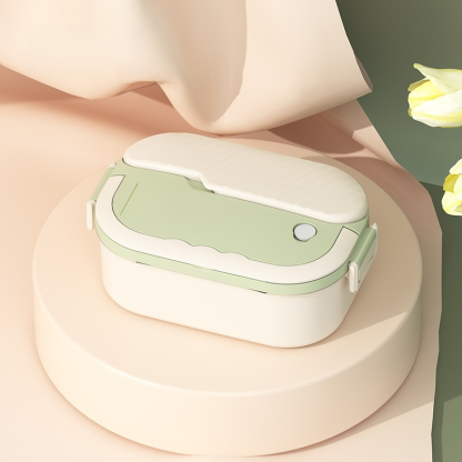 Edelstahl Brotdose mit Fächern