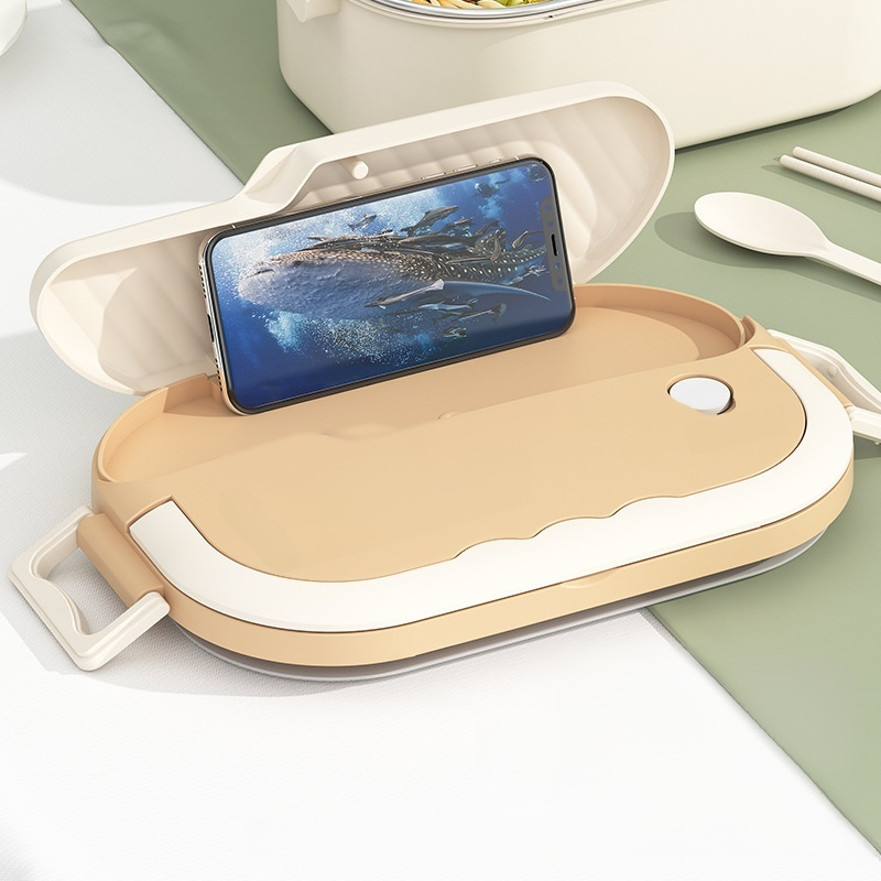 Edelstahl Brotdose mit Fächern