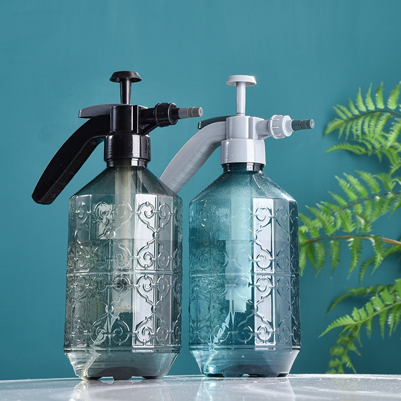 Portable plant spray watering can