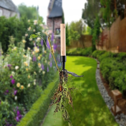 Gardening long-handled weed cutter