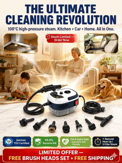 High temperature and high pressure steam cleaning machine