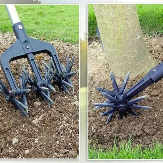 Garden soil tillage and loosening tools