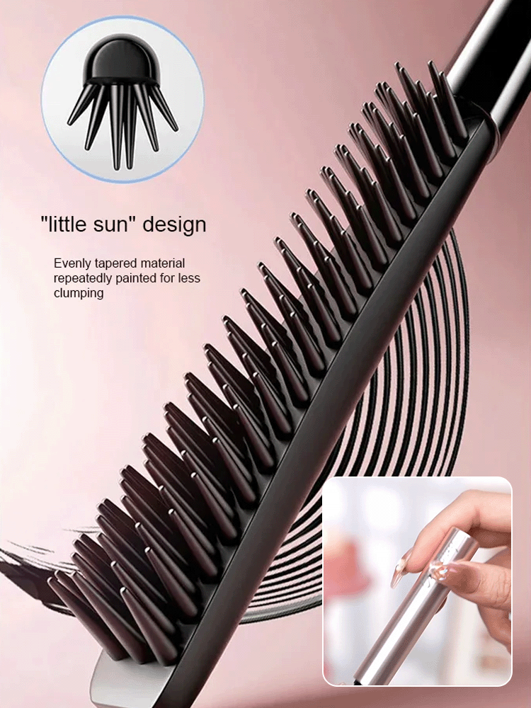 "Clearly Defined: Little Sun Long and Dense Mascara"