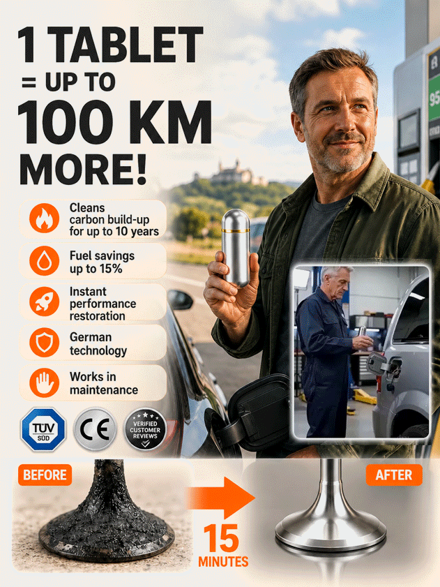 "One more tank goes 100 kilometers further!" Multi-functional fuel additive
