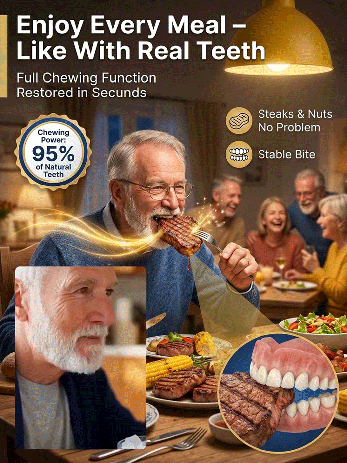 [Protect Your Perfect Smile] Fully Customized Denture Set