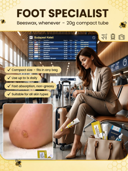 Bee-derived active ingredients Calluses Removal Cream