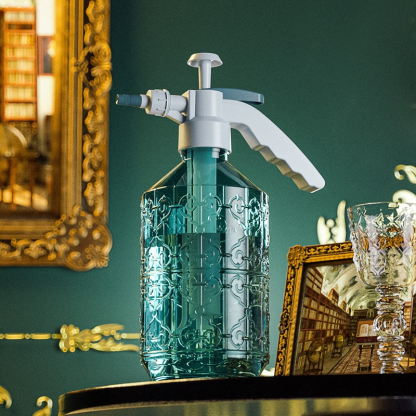 Portable plant spray watering can