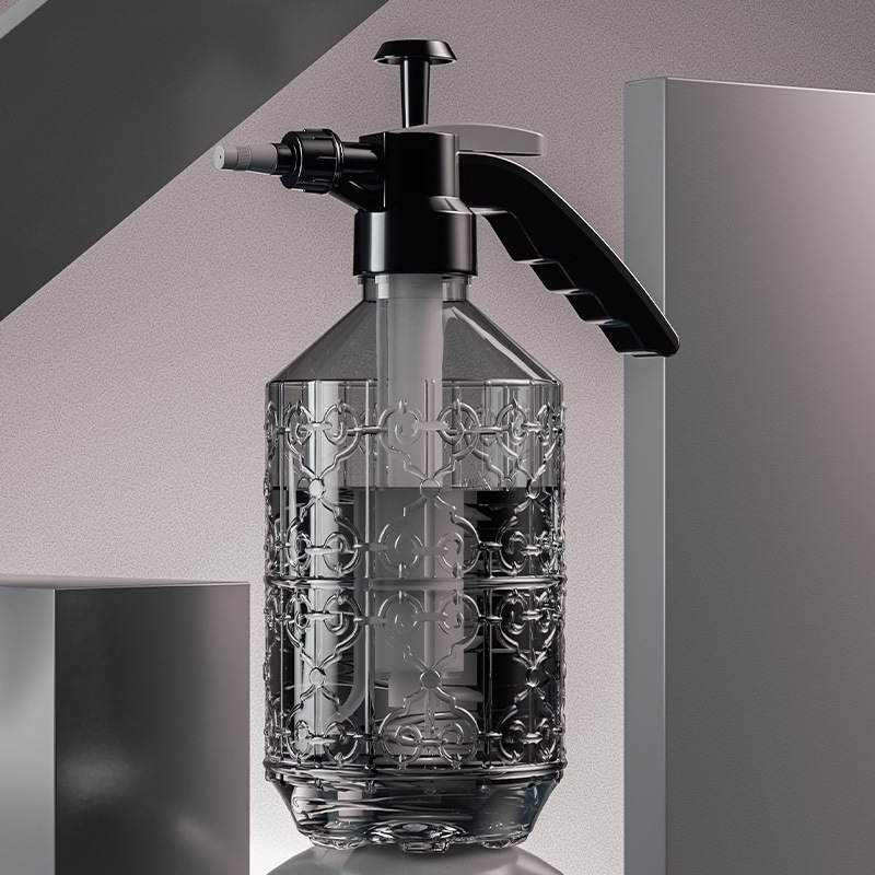 Portable plant spray watering can