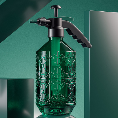 Portable plant spray watering can