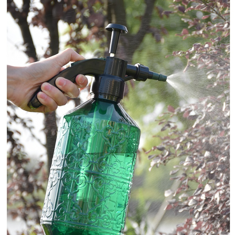 Portable plant spray watering can