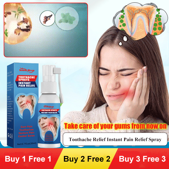 Toothache Relief Instant Pain Relief Spray