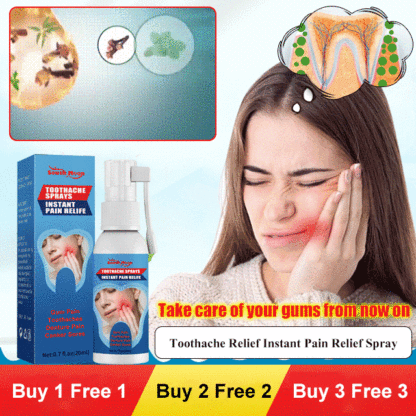 Toothache Relief Instant Pain Relief Spray