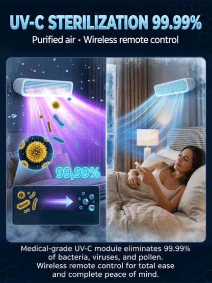 【60 seconds to cool down the entire room】Tower fan with dual-use standing and lying functions