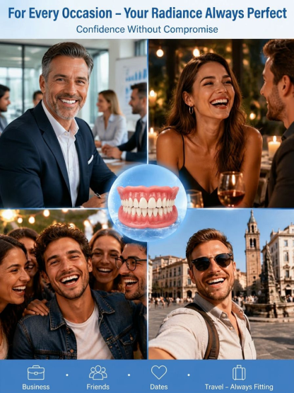 [Protect Your Perfect Smile] Fully Customized Denture Set