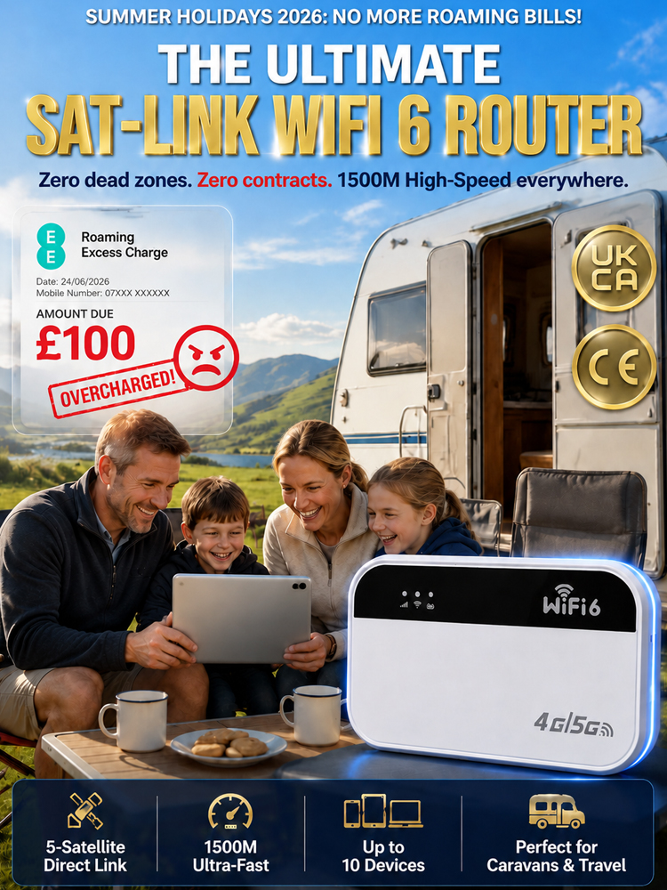 [Global Coverage, Free for Life] Boundless Portable Wi-Fi