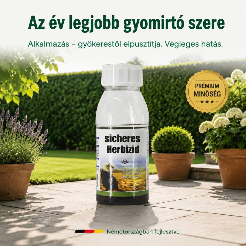 Hatékony Kerti Gyomirtó Koncentrátum - 14 Napos Kockázatmentes Próba