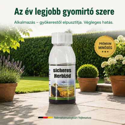 Hatékony Kerti Gyomirtó Koncentrátum - 14 Napos Kockázatmentes Próba