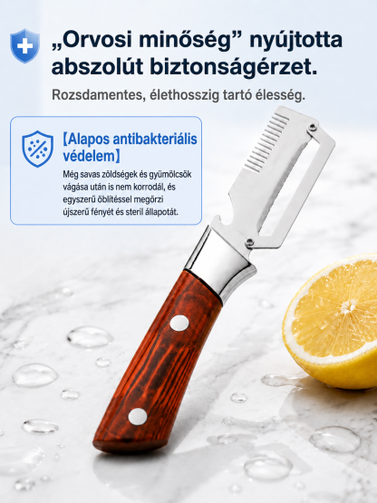 Szuperéles Japán Technológiás Szeletelő Kés (50% Kedvezmény & Utánvét) 🔪